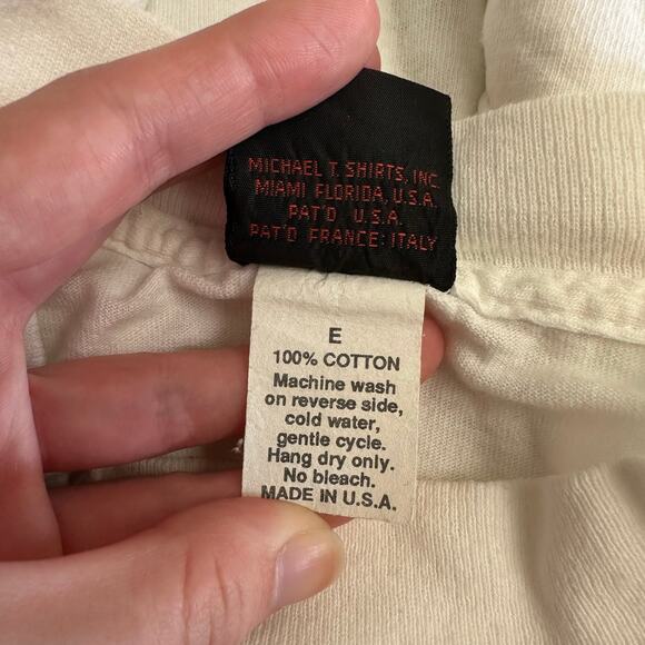 Vintage 90s Elvis Presley Graphic T-Shirt XL White Diamond Dust Music Tee - Picture 3 of 8